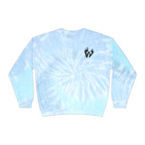 Tie-Dye Sweatshirt — Walk By Faith Footprint Crewneck