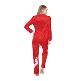 Women's Satin Pajamas (AOP)