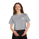 WalkXFaith Champion Collab Women's Heritage Cropped T-Shirt