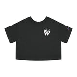 WalkXFaith Champion Collab Women's Heritage Cropped T-Shirt