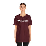 WXF Casual Unisex Jersey Short Sleeve Tee