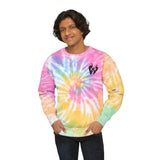 Tie-Dye Sweatshirt — Walk By Faith Footprint Crewneck