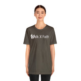 WXF Casual Unisex Jersey Short Sleeve Tee