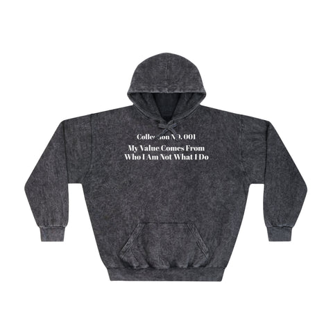 Collections NO. 001 Unisex Mineral Wash Hoodie