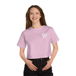 WalkXFaith Champion Collab Women's Heritage Cropped T-Shirt