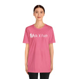 WXF Casual Unisex Jersey Short Sleeve Tee