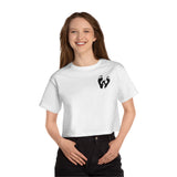 WalkXFaith Champion Collab Women's Heritage Cropped T-Shirt