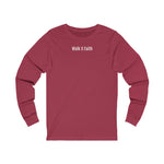 Unisex Plain Jane Walk X Faith Long Sleeve Tee